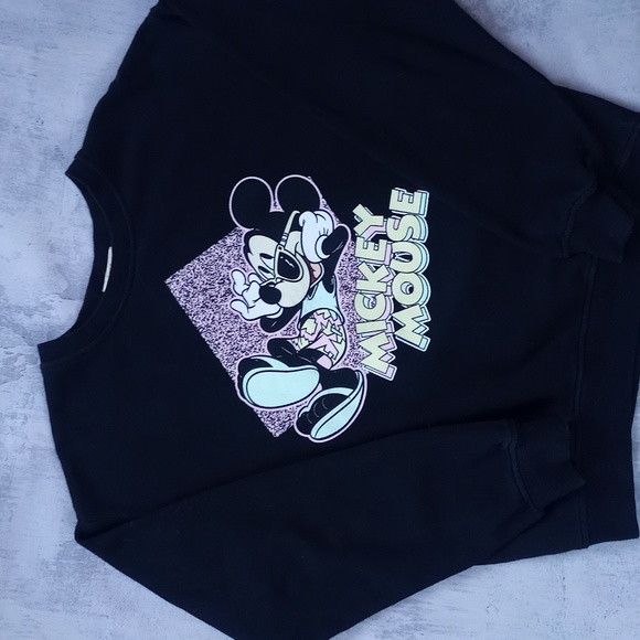 Disney Mikey Mouse Graphic Crewneck Sweater - Picture 5 of 6